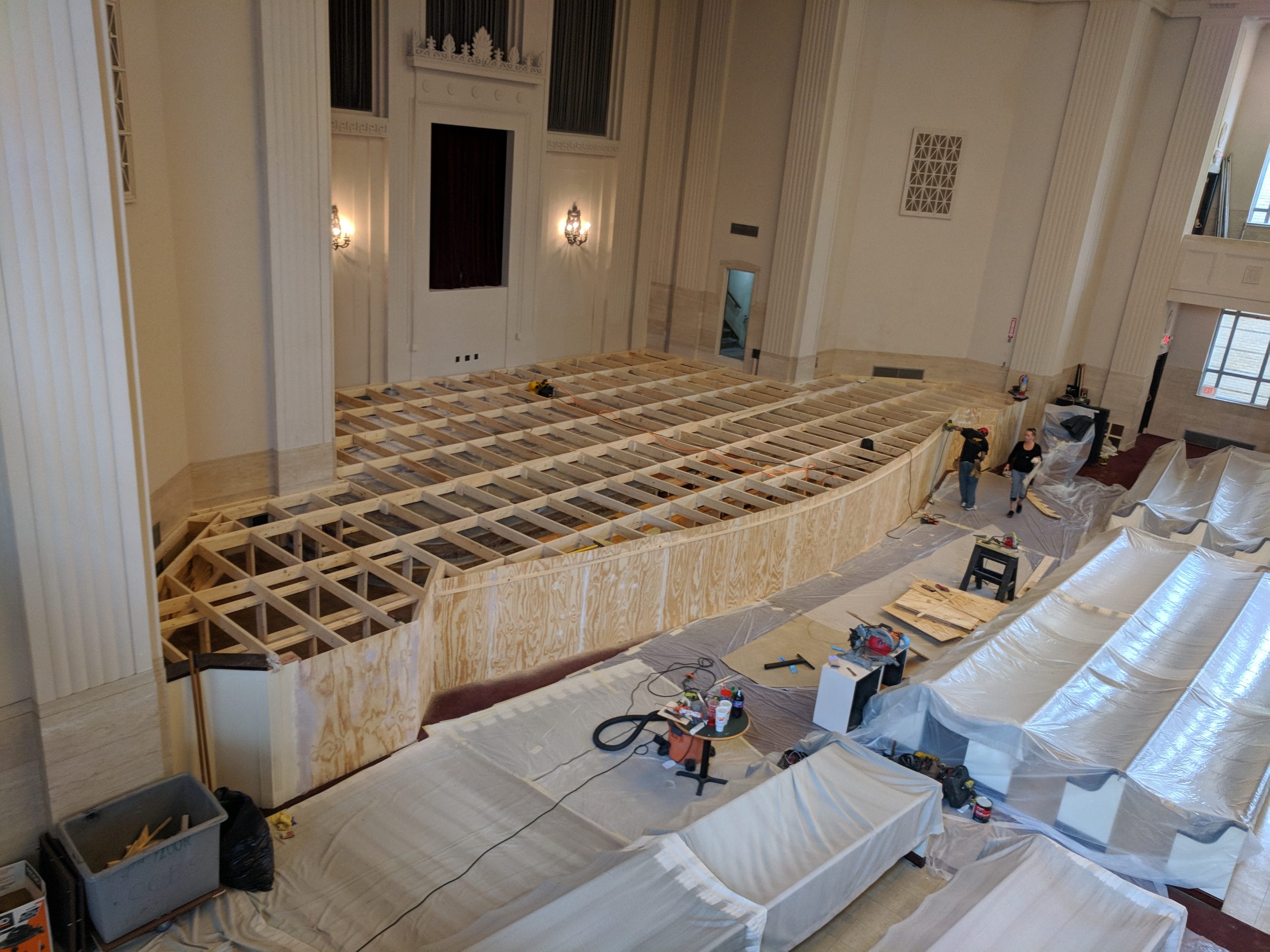 custom build install during build